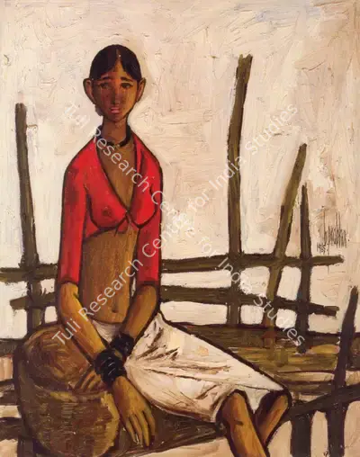 B. Prabha (Artist), Untitled, 1965, Painting