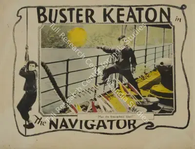 Donald Crisp (Director), The Navigator, 1924, Lobby card