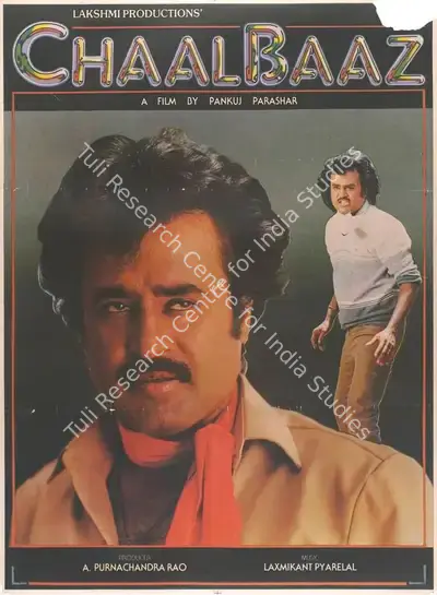 A.Purnachandra Rao (Producer), Chaalbaaz, 1989, Full Sheet Poster