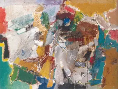 Laxman Shreshtha (Artist), Untitled, Painting