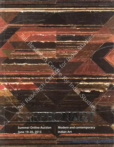 Saffronart (Auction House), Modern and Contemporary Indian Art, 2013, Auction Catalogue