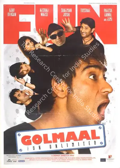 Dhilin Mehta (Producer), Golmaal, 2006, Full Sheet Poster