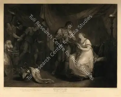 After Angelica Kauffman (Artist), Troilus and Cressida, 1795, Aquatint