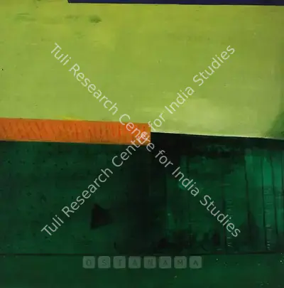 Akhilesh (Artist), Has It Something To Do With Benaras, 1996, Painting