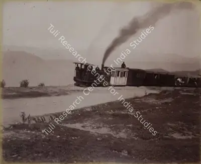 Unknown (Photographer), Highest Point on the Railway - Darjiling (Darjeeling), 1901, Antiquarian Photograph