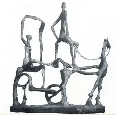 Rajnikant Panchal (Artist), Tonga, 1961, Sculpture