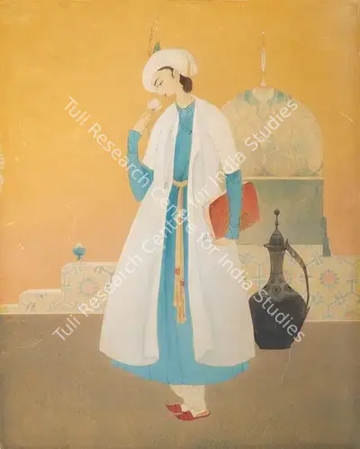 Chughtai, M.A.R. (Artist). Untitled, n.d. | Painting, AG.Onl/28.10.23, 2023 · Asta Guru