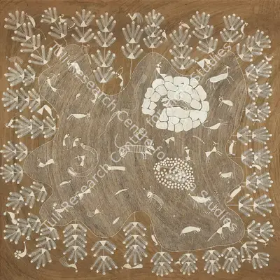 Warli School (Artist), Untitled, Painting