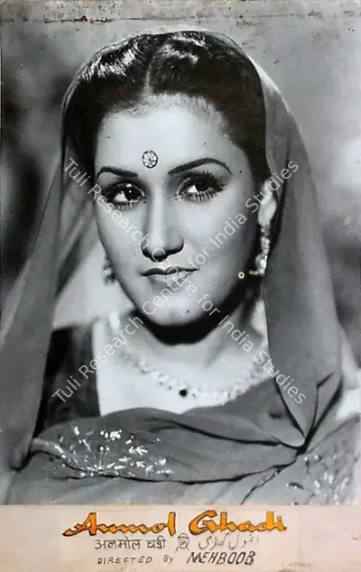 Faredoon A. Irani (Cinematographer), Anmol Ghadi, 1946, Lobby Card