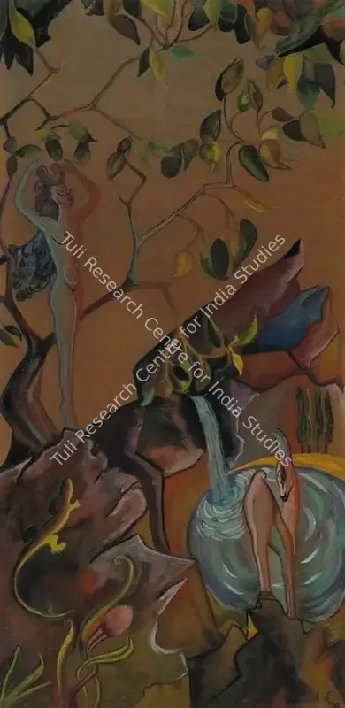 Jehangir Sabavala (Artist), Untitled, 1942, Painting
