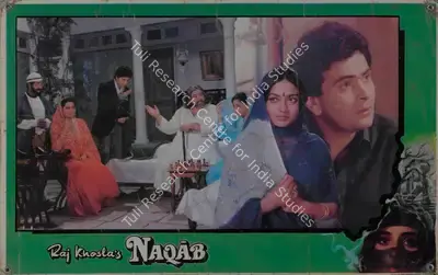 Raj Khosla (Producer), Naqab, 1988, Lobby Card