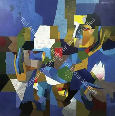Niren&nbsp;Sengupta (Artist), Absolute, 2015, Painting