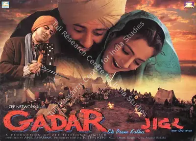 Nitin Keni (Producer), Gadar, 2001, Song-Synopsis Booklet