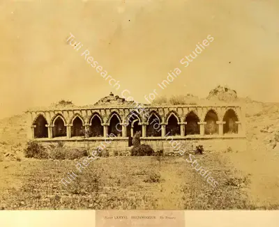 Andrew Charles Brisbane Neill (Photographer), Beejanuggur. The Treasury, 1856, Antiquarian Photograph