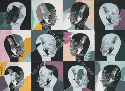 Jyoti Bhatt (Artist), Untitled, 1996, Collage