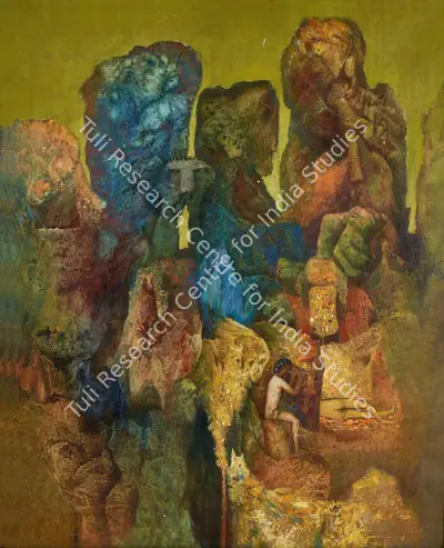 Arup Das (Artist), Untitled, Painting