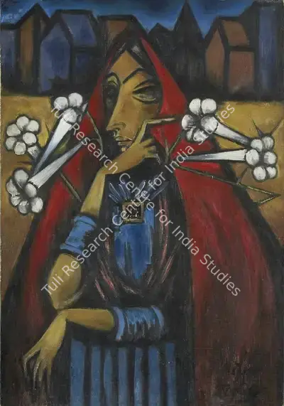 A.A. Raiba (Artist), Untitled, 1966, Painting