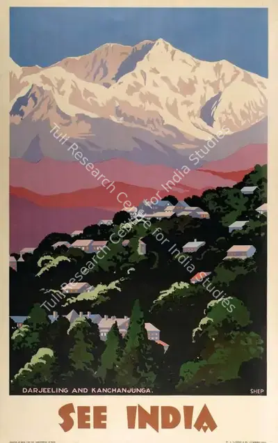 After Charles Shepherd (Artist), See India, 1930, Travel Publicity Related Art & Poster