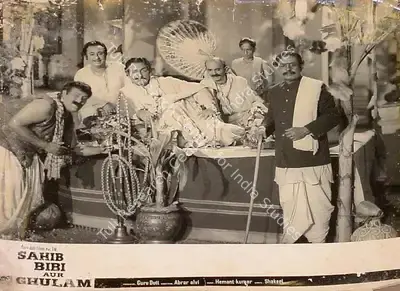 V.K. Murthy (Cinematographer), Sahib Bibi Aur Ghulam, 1962, Lobby Card