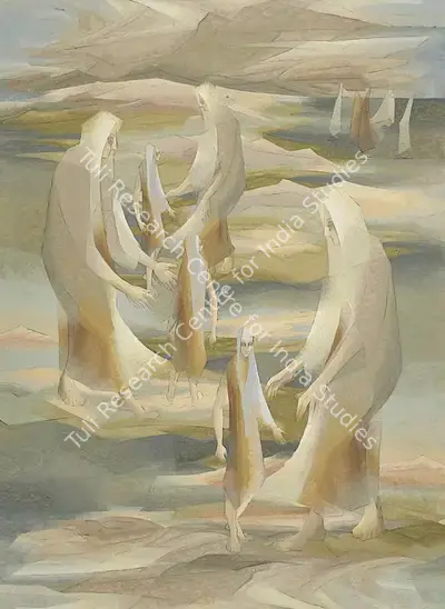 Sabavala, Jehangir (Artist). Untitled, 1974 | Painting, AG.Onl/28.12.21, 2021 · Asta Guru