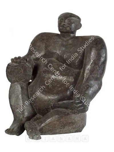 Bipin Goswami (Artist), Bengali Bahu, Sculpture