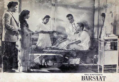 Jal Mistry (Cinematographer), Barsaat, 1949, Lobby Card