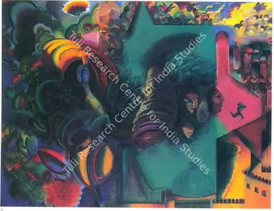 G.M. Sheikh (Artist), Choice Of Birth, 1994, Painting