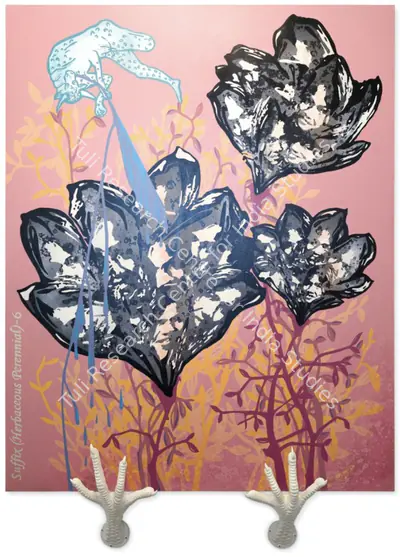 Jitish Kallat (Artist), Suffix (Herbaceous Perennial) - 6, 2007, Painting