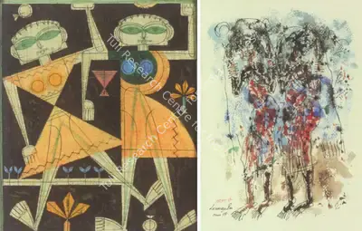 Laxman Pai (Artist), Untitled, 1951, Painting