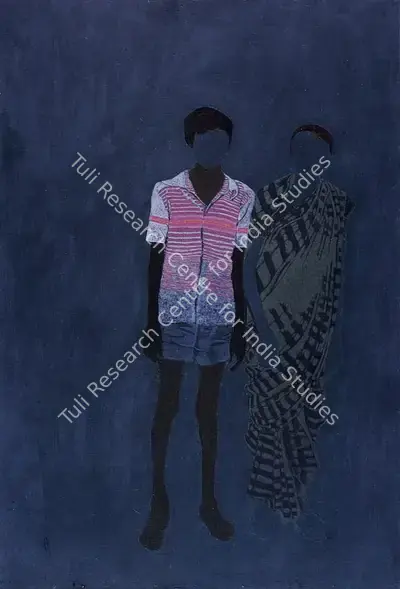 Patel, Gieve (Artist). Untitled. Oil on board, 1978 | Painting | FineArts | 00371758
