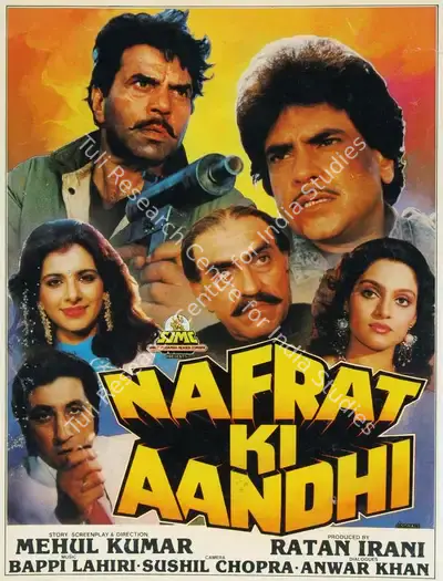 Ratan Irani (Producer), Nafrat Ki Aandhi, 1989, Song-Synopsis Booklet