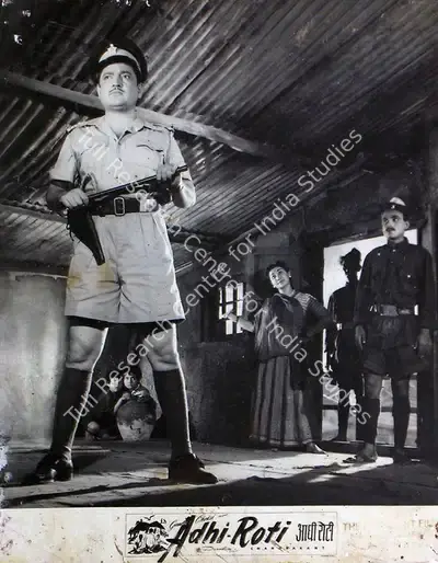 Vallabh Chokshi (Producer), Adhi Roti, 1957, Lobby Card