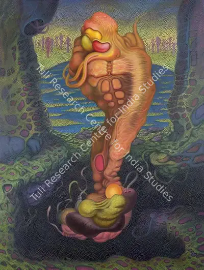 Ajay Dhandre (Artist), Untitled, 2015, Painting