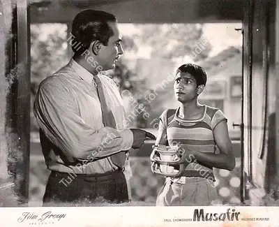 Kamal Bose (Cinematographer), Musafir, 1957, Lobby Card