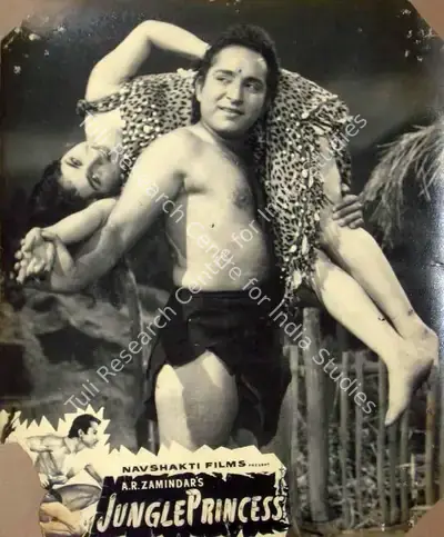A.R. Zamindar (Director), Jungle Princess, 1958, Lobby Card