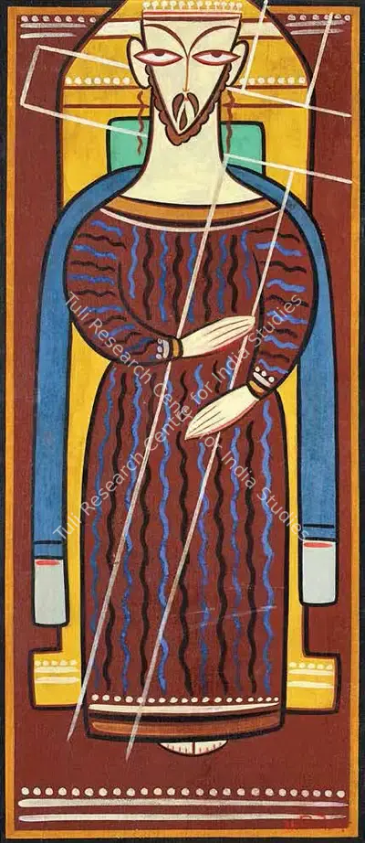 Jamini Roy (Artist), Untitled, Painting