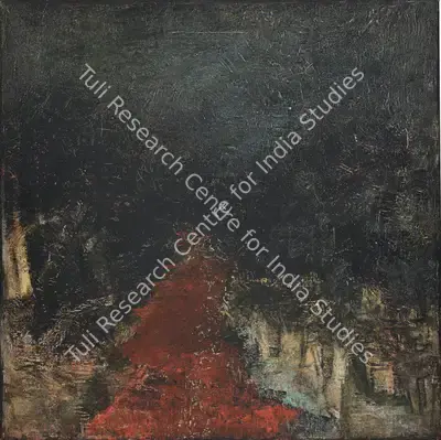 Akbar Padamsee (Artist), Untitled (Landscape), 1964, Painting