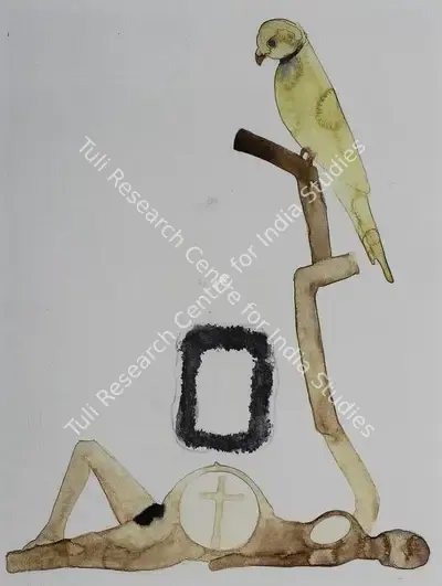 Atul Dodiya (Artist), Untitled, 2000, Painting
