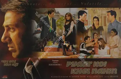 Subhash Saigal (Director), Pyaar Koi Khel Nahin, 1999, Lobby Card