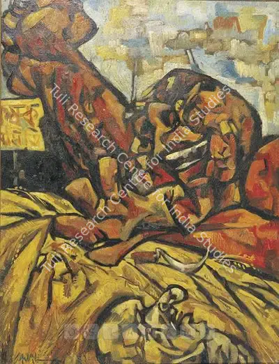 Sajal Roy (Artist), Untitled, 1969, Painting
