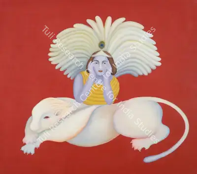 Bawa, Manjit (Artist). Untitled, 1992 | Painting, Sa.Onl/05.03.20, 2020 · Saffronart