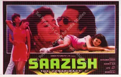 Shivkumar Damani (Producer), Saazish, 1998, Lobby Card