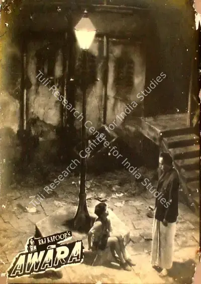 Radhu Karmakar (Cinematographer), Awara, 1951, Lobby Card