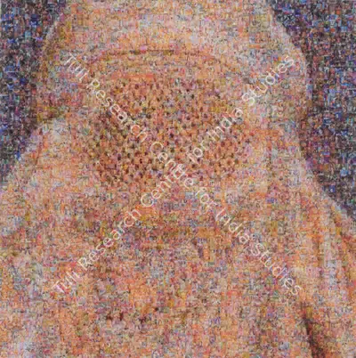 Rashid Rana (Artist), Veil Ii, 2004, Print