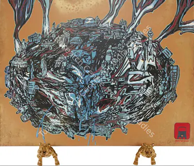 Jitish Kallat (Artist), Rickshawpolis 10, 2006, Sculpture