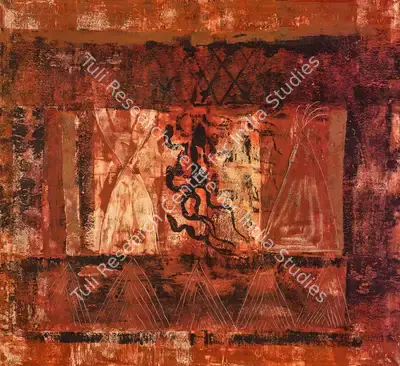 J. Swaminathan (Artist), Untitled, 1969, Painting