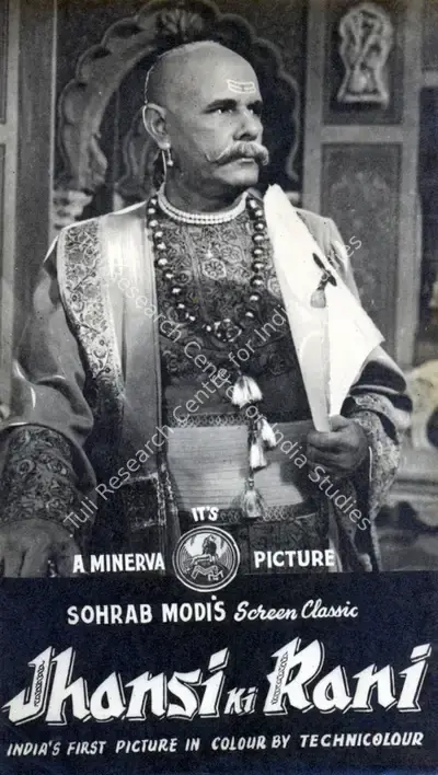 Ernest Haller (Cinematographer), Jhansi Ki Rani, 1953, Photographic Still