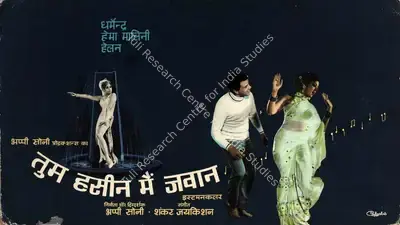 Colourlab (Art Studio), Tum Haseen Main Jawan, 1970, Showcard
