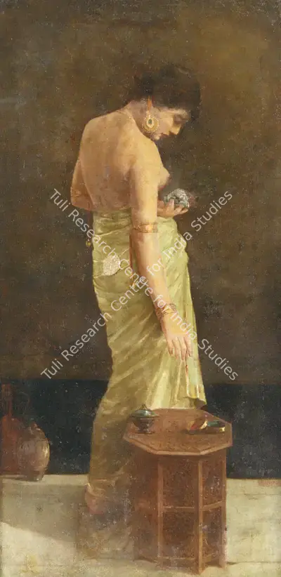 Hemendranath Mazumdar (Artist), Shilpi, Painting