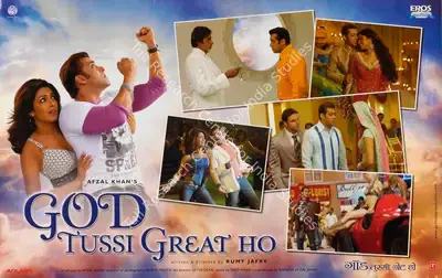 Afzal Khan (Producer), God Tussi Great Ho, 2008, Lobby Card